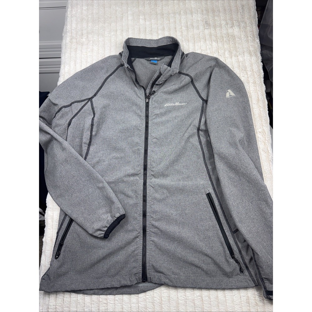 Eddie Bauer Women First Ascent Jacket XL Lightweight Windbreaker Thumb‎ Run Hike
